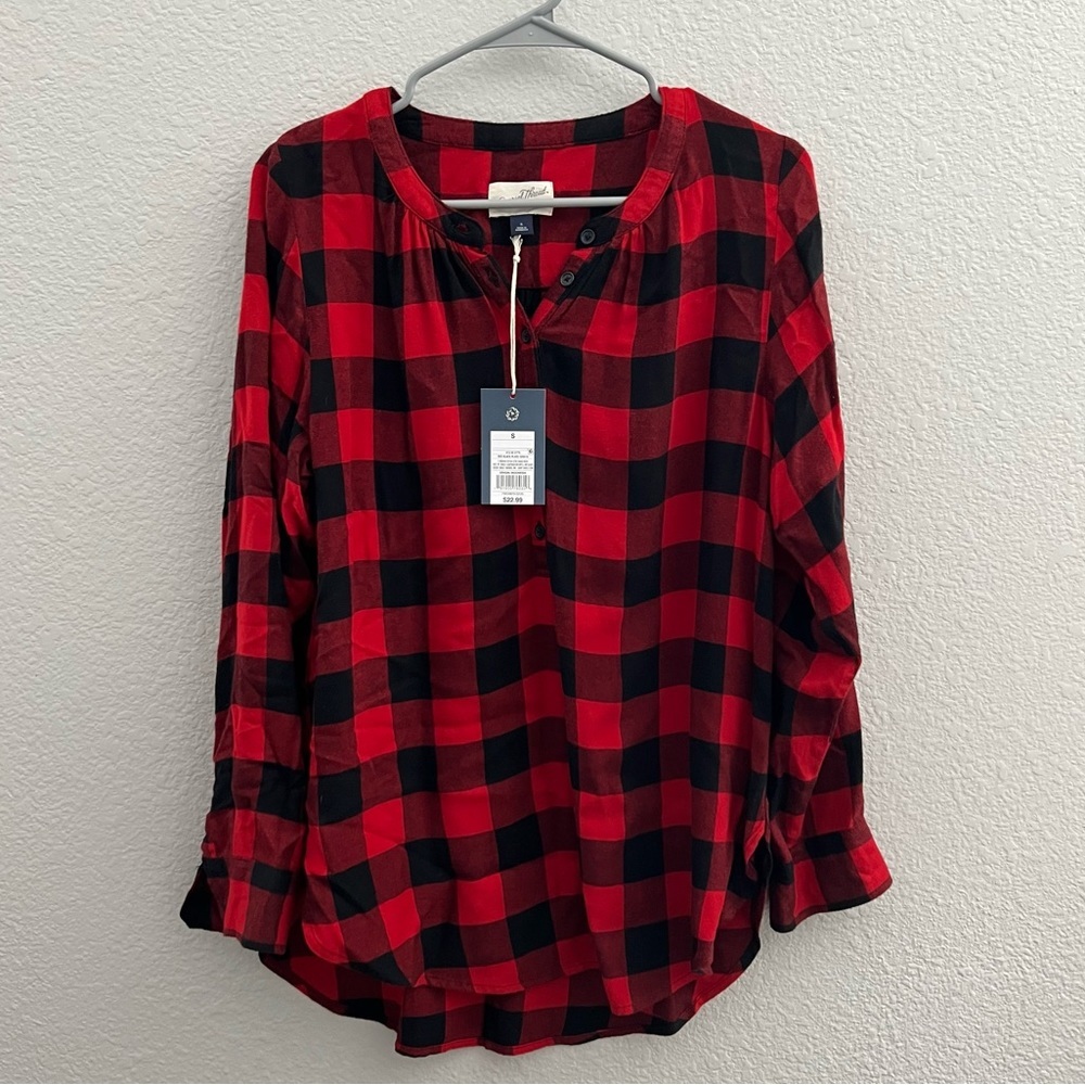 Universal Threads Red Flannel